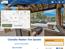 Tablet Screenshot of phoenixhomeshq.com